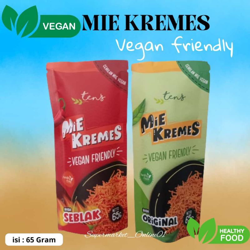

Mie Kremes Vegan 65 Gram