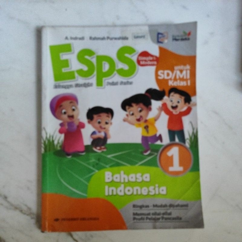 

ESPS Bahasa Indonesia kelas 1 Erlangga