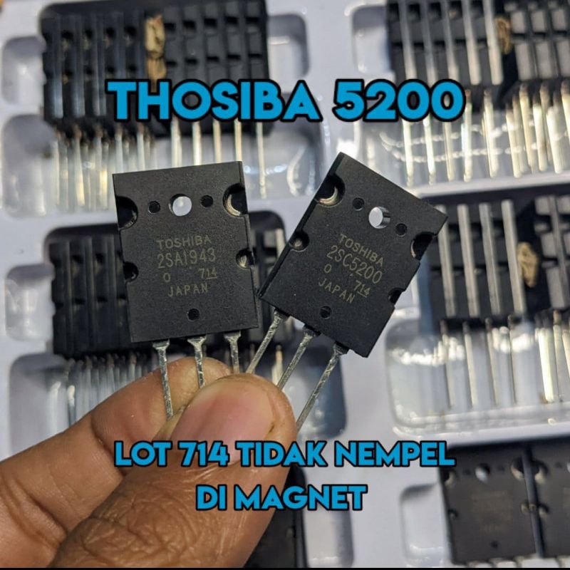 Thosiba 2SC5200 2SA1943 Lot714