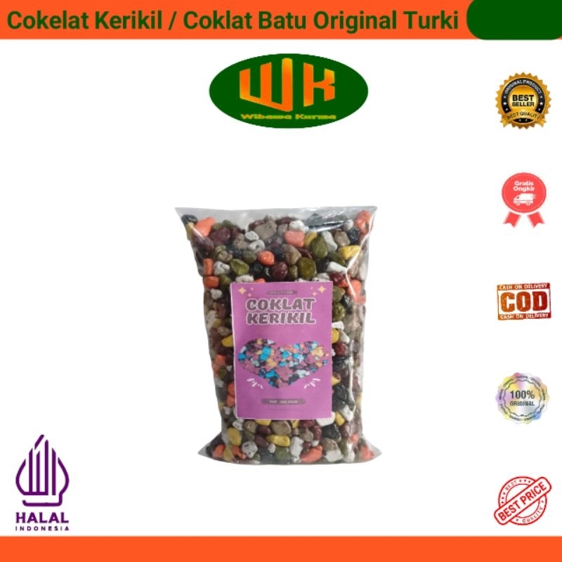 

Coklat Kerikil / Batu 100% Original Turkiye 1Kg