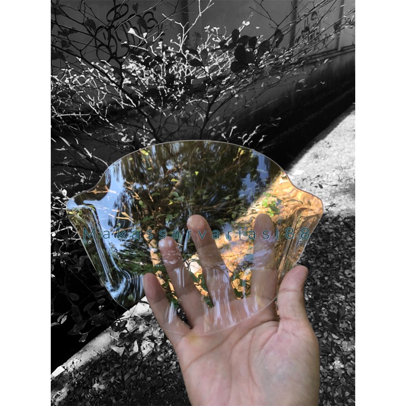 Visor Windshield Beat Karbu Akrilik Bening 2008-2012