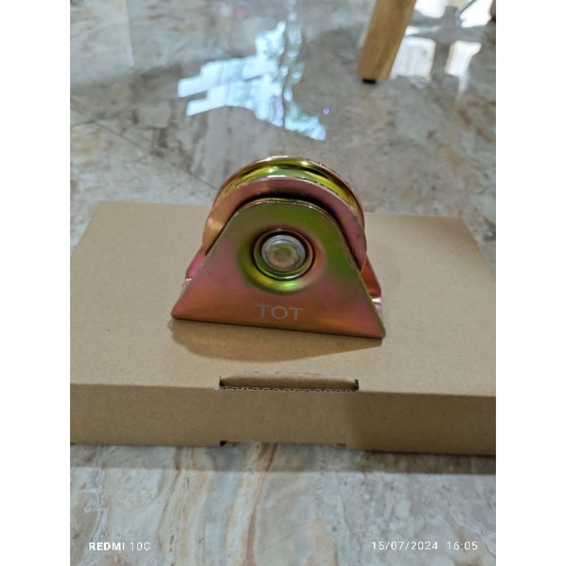 tot roda gerbang pagar roda pagar roda pagar rumah model U 60 mm roda besi pagar roda