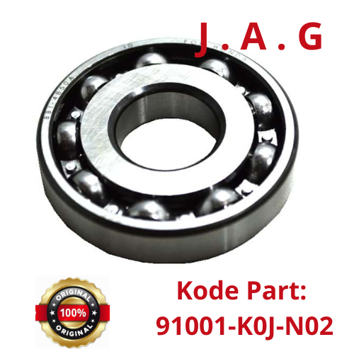Bearing, Ball Radial 91001-K0J-N02 22X56X11.5 BeAT K1A & Genio