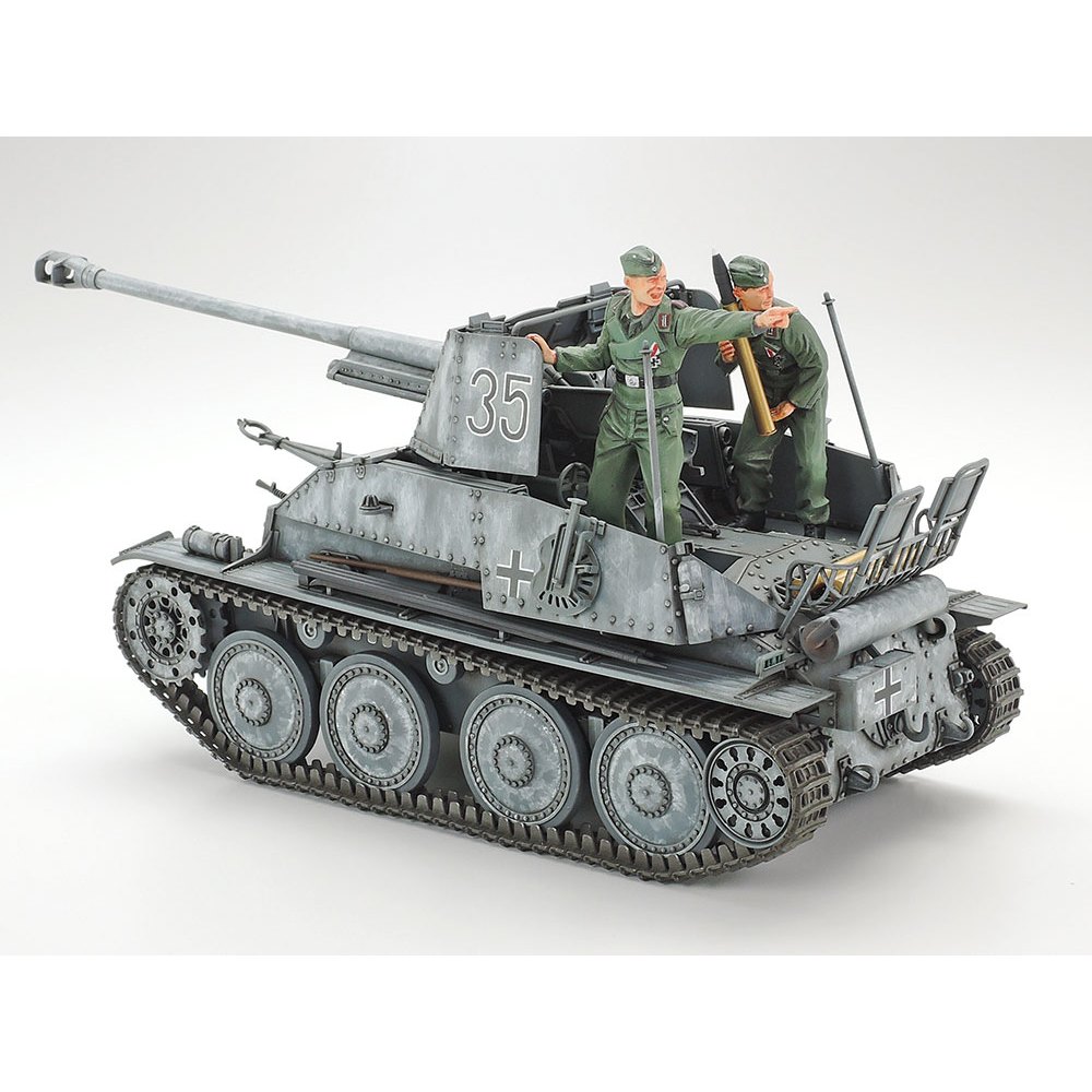 German Tank Destroyer Marder III - Model Kit Tamiya 1/35 Sdkfz 139 - 7.62Cm Pak36(r) Auf Gw.38(t) + 