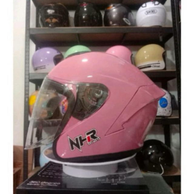 HELM NHR AIROS KACA PELANGI TRENDI HELM VIRAL HARGA TERJANGKAU