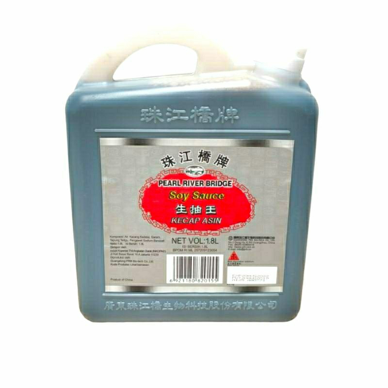 

kecap asin pearl river bridge soy sauce prb jerigen 1,8 l bumbu masakan chinesefood nasi goreng bakmie goreng