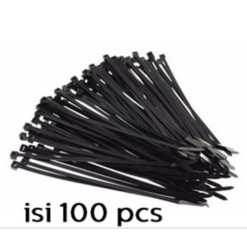 

TERMURAH! Kabel Ties Nylon Hitam Ishima Ukuran 2,5x200mm
