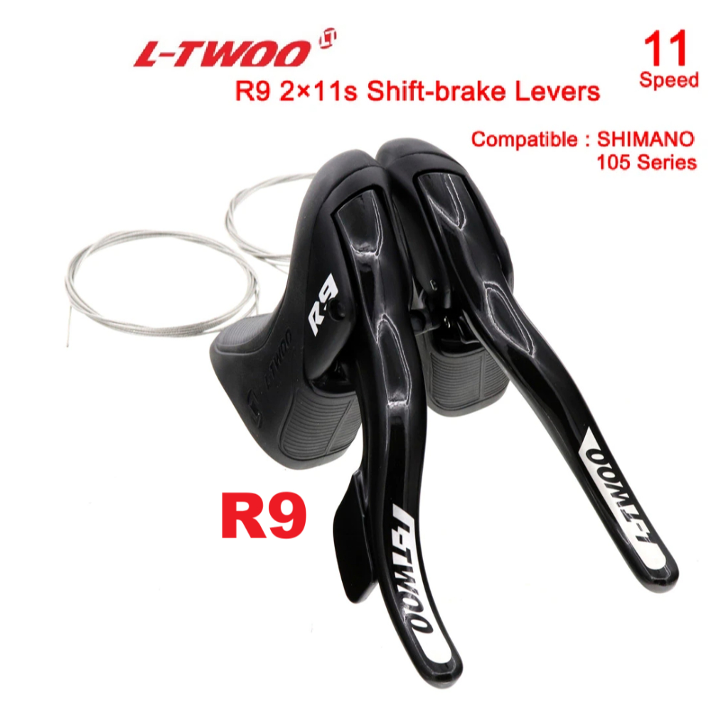 Brifter LTWOO R9 Shifter 2 11 22SPEED KIRI KANAN 22 SPEED SEPEDA BALAP LIPAT ROADBIKE COMPETIBEL Shi