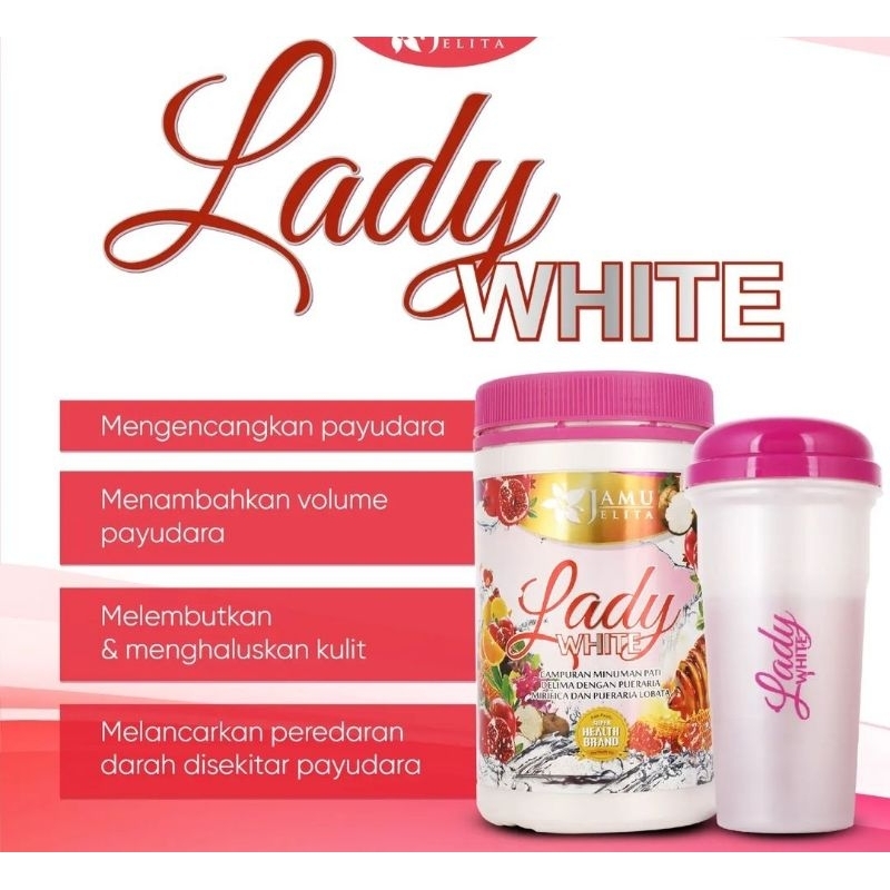 

Jamu Jelita Lady White 400gram