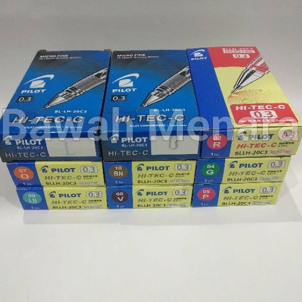 

Lusin Grosir Pulpen Pilot 3 Hitech Hitech Pack KODE C2J8