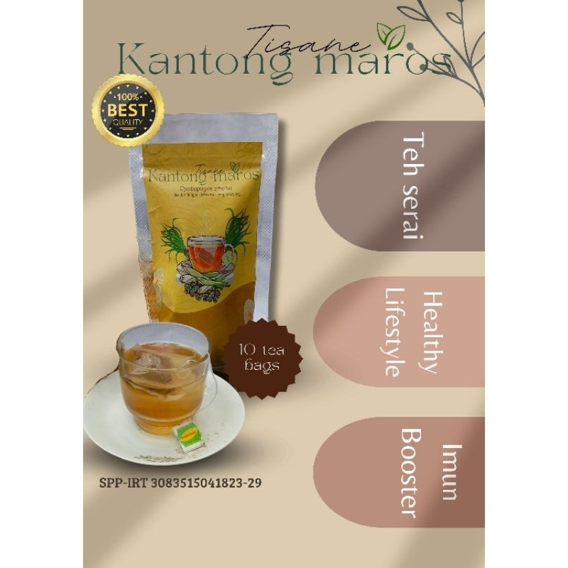 

Teh Celup Serai - Tisane Kantong Maros