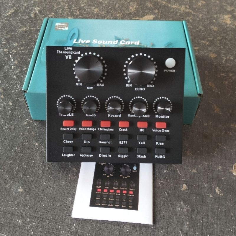 Soundcard V8 Usb Power DSP Original Soundcard V8