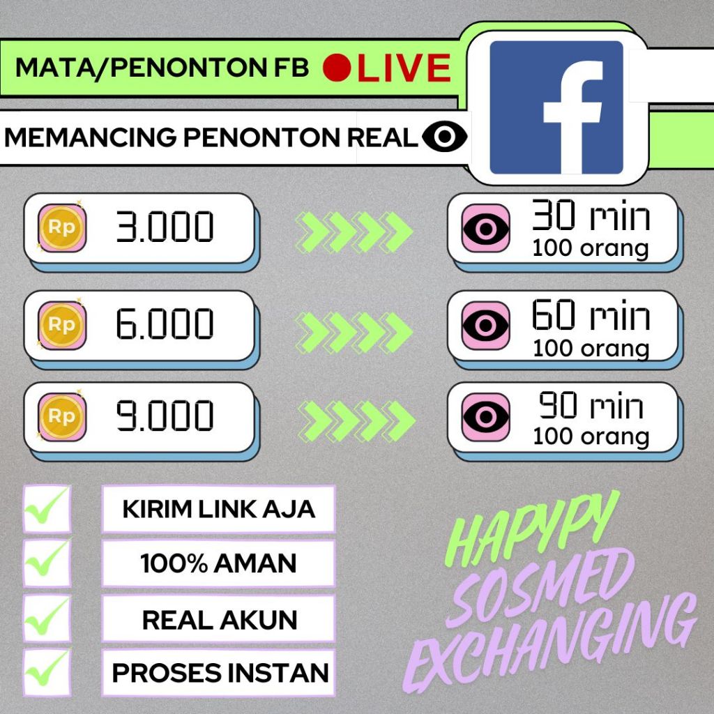 live facebook view mata penonton live facebook view live fb