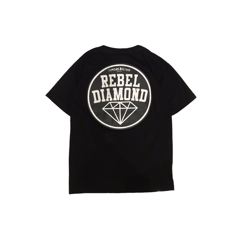 REBEL DIAMOND TSHIRT |KAOS REBEL DIAMOND | FREE STICKER