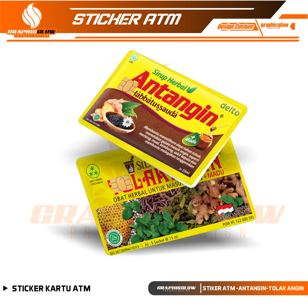 

TOLAK ANGIN & ANTANGIN STIKER PELINDUNG KARTU SKIN CARD ATM SIM KTP E-MONEY STICKER LEM KUAT ANTI GORES