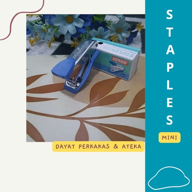 

STAPLES KENKO STAPLER HD10 KECIL STEPLER NO.10 ALAT STEPLES HEKTER