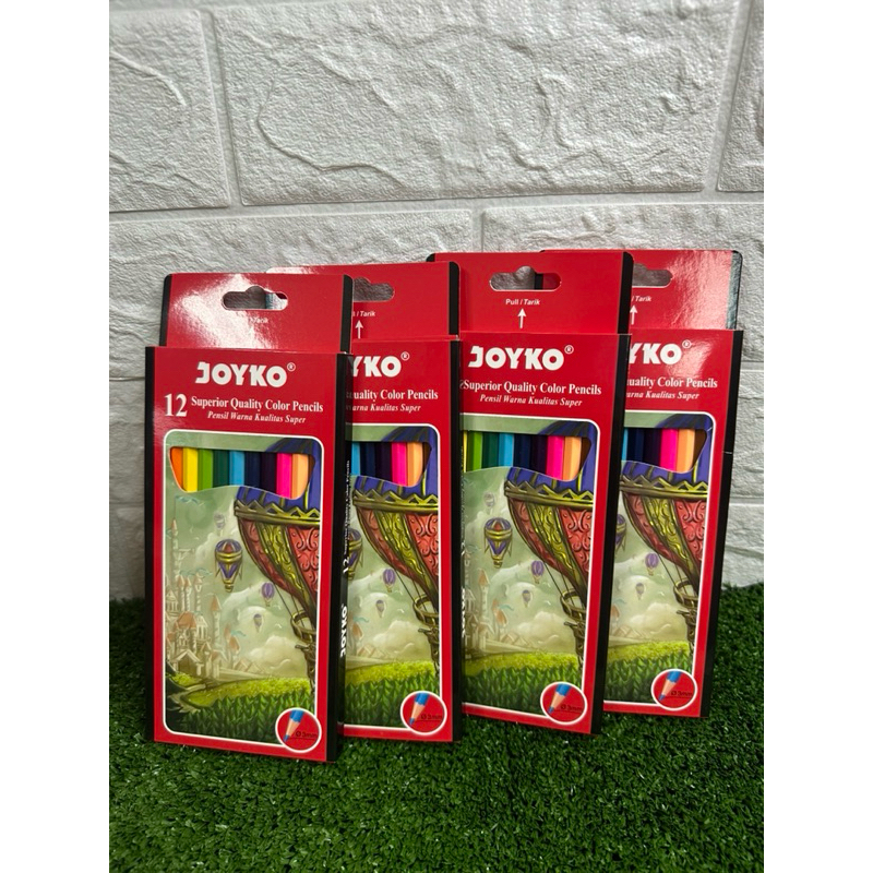 

Pinsil warna Joyko isi 12 warna