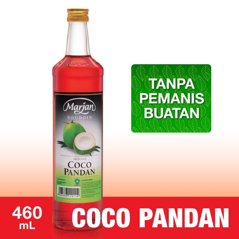 

Marjan Boudoin syrup Cocopandan 460 ml | Harga Murah Banget