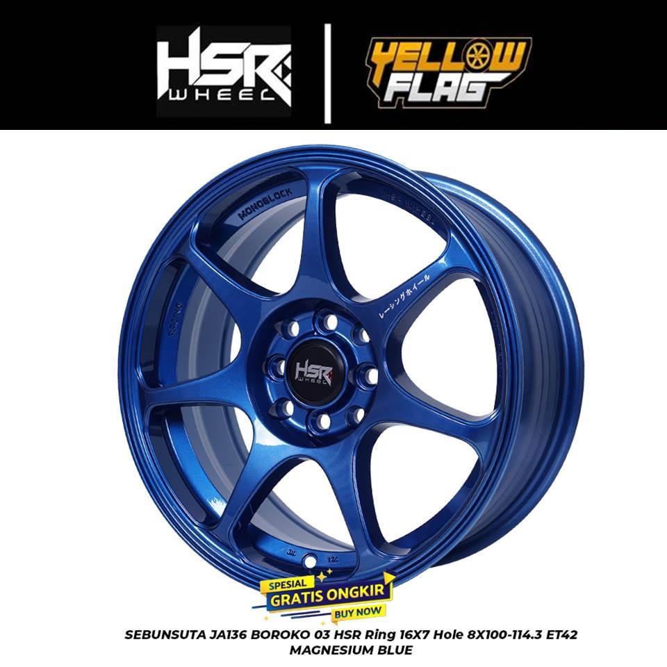 VELG MOBIL RACING RING 16 VELG HONDA JAZZ MOBILIO BRIO AGYA SIGRA YARIS DLL RING 16 LUBANG 4