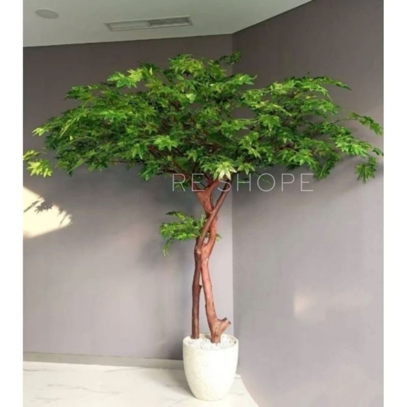 pohon hias 3mtr maple bintang - pohon maple jari pohon dekorasi - pohon artificial