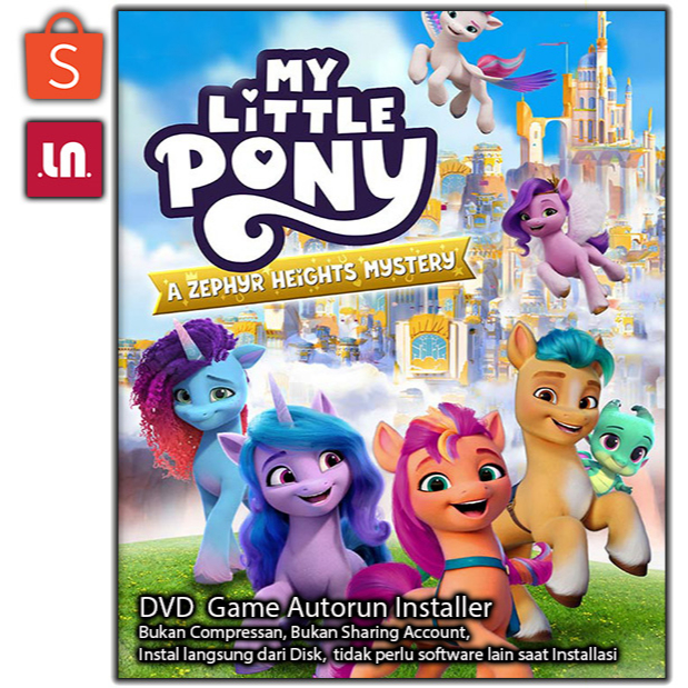 My Little Pony: A Maretime Bay Adventure - A Zephyr Heights Mystery - PC DVD Game