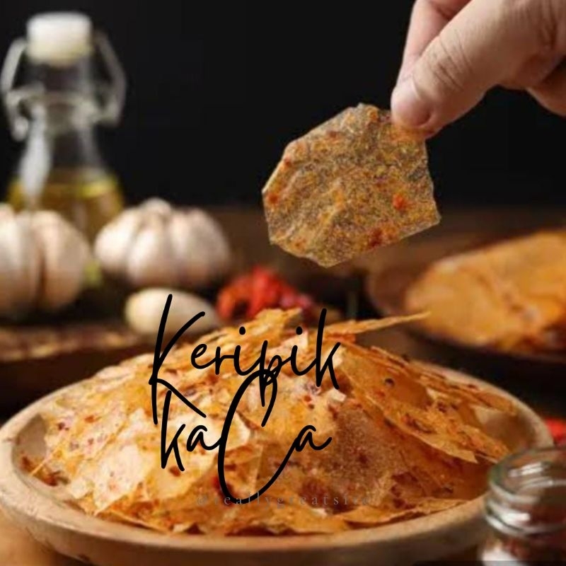 

Krauks Keripik Kaca Daun Jeruk Pedas 70 gram Camilan Kripca