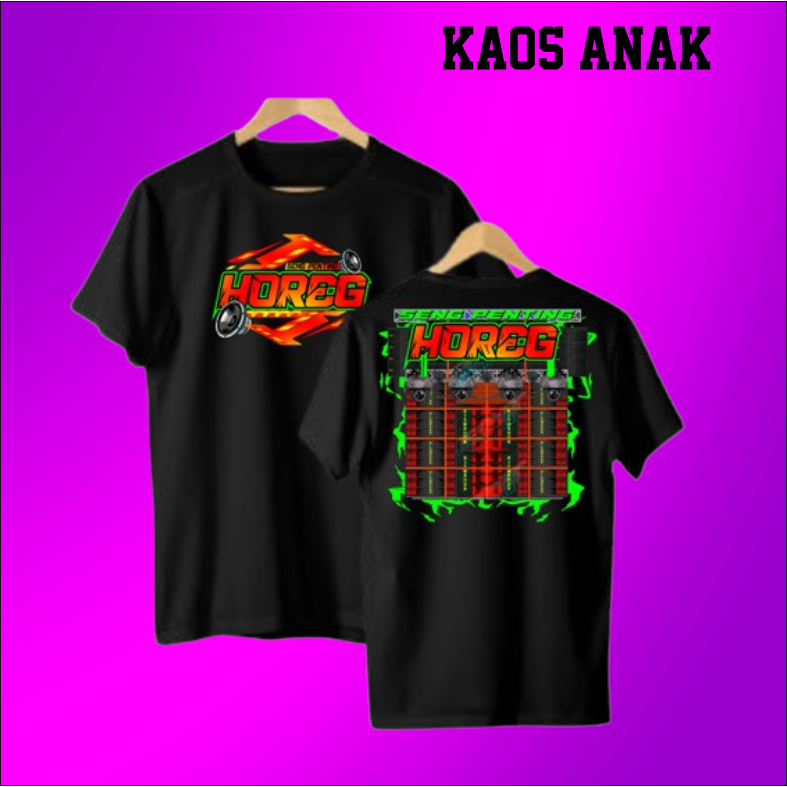 kaos anak kaos sound system anak