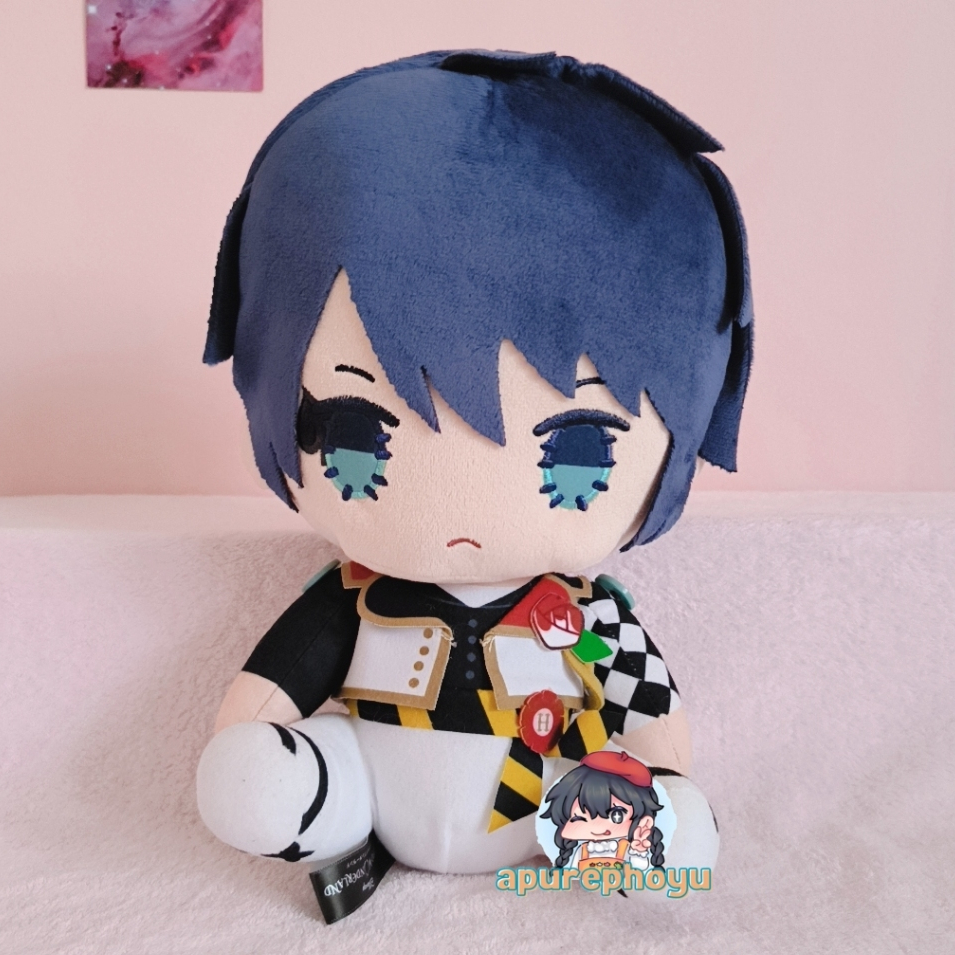 Boneka Disney Twisted Wonderland Heartslabyul Deuce Spade Handmade SEGA Plush