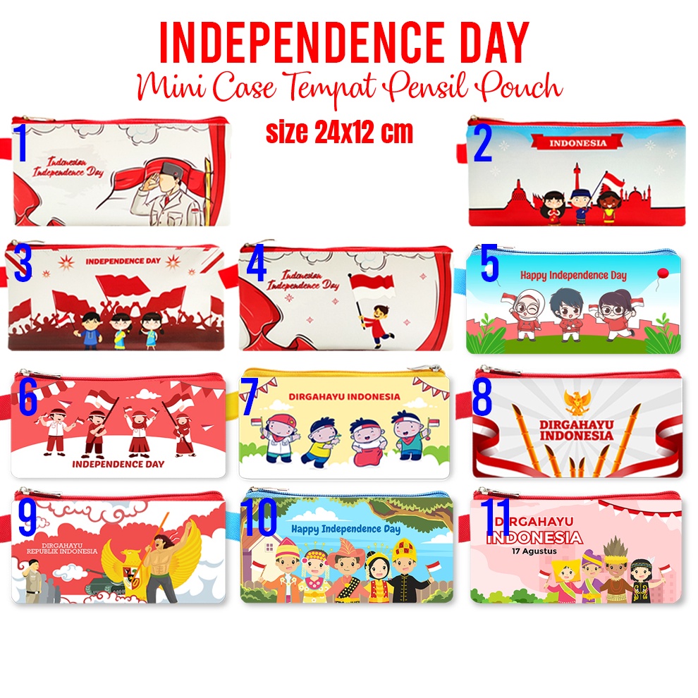 

PRODUCT TERMURAH Souvenir Hari Kemerdekaan Indonesia Tempat Pensil 17 Agustus Agustusan Merdeka