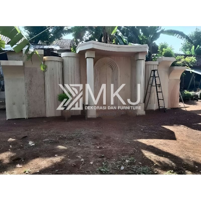 [ BACKDROP PERNIKAHAN ] PELAMINAN BACKDROP TRIPLEK / DEKORASI WEDDING BACKDROP / BACKDROP PELAMINAN 