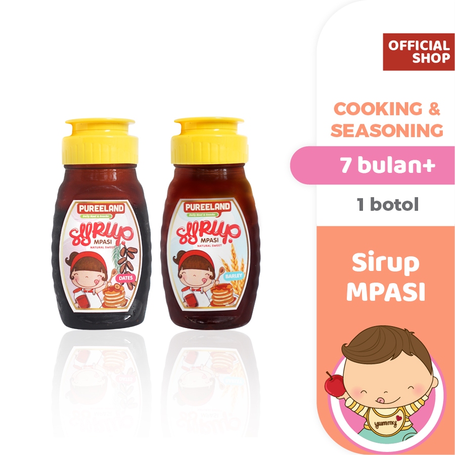 

Pureeland Natural Sweet Syrup / Sirup MPASI / Makanan Bayi