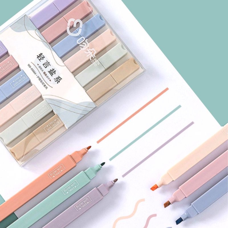 

STOCK MASIH BANYAK HM64 Stabilo Warna Pastel Highlighter Color 6 Pcs Stabilo isi 6 Warna Pastel Stabilo Highlighter