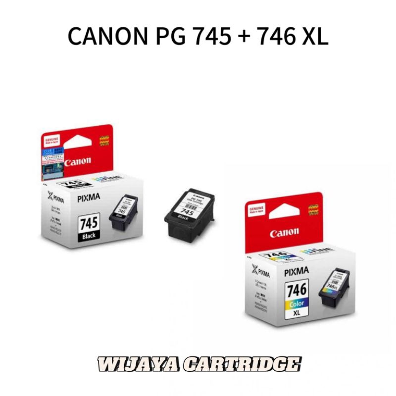 Paket tinta Canon PG - (745) + CL - (746 XL) original ink cartridge
