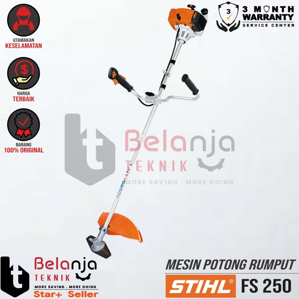 Brush Cutter STIHL FS 250 Mesin Potong Rumput Bensin 2 Tak FS250
