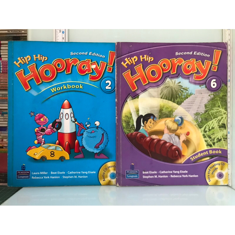Hip hip  Hooray Second Edition 2 6 Students Book + CD