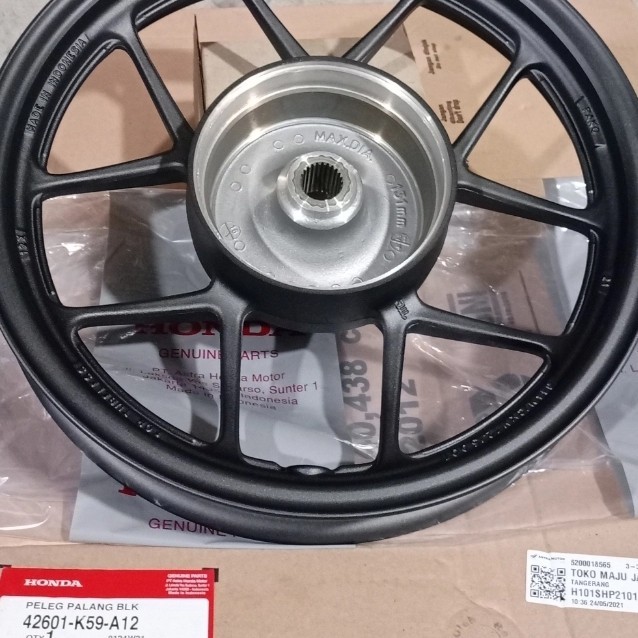 VELG HONDA VARIO 150 ESP & VARIO 125 ESP BELAKANG AHM
