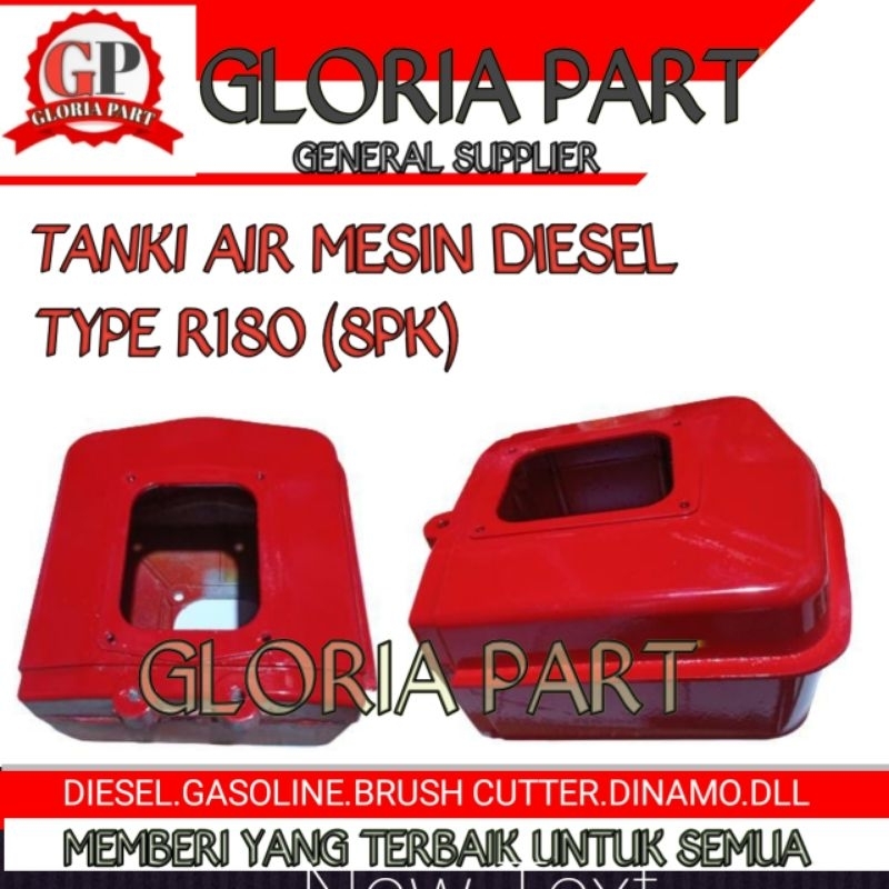 TANKI AIR MESIN DIESEL R180 (8PK)