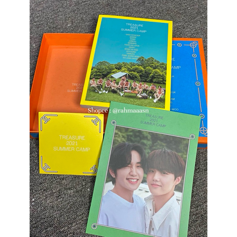 TREASURE Summer Camp 2021 | Photobook |  DVD | Doyoung | Mashiho | Box | Official | YG Entertainment