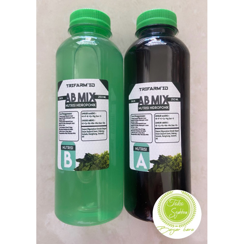 AB MIX 250ML HIDROPONIK CAIR SAYUR DAUN