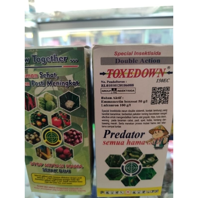 obat pertanian insektisida TOXEDOWN 250ML