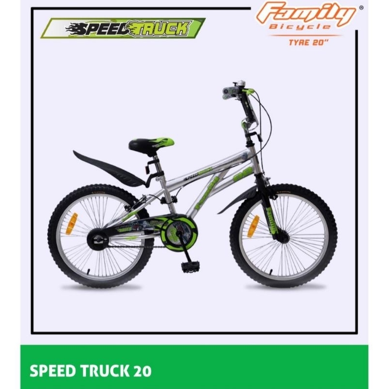 Sepeda BMX 20 inch Merek Family Series Speed Truck & Inferno Speed 20".