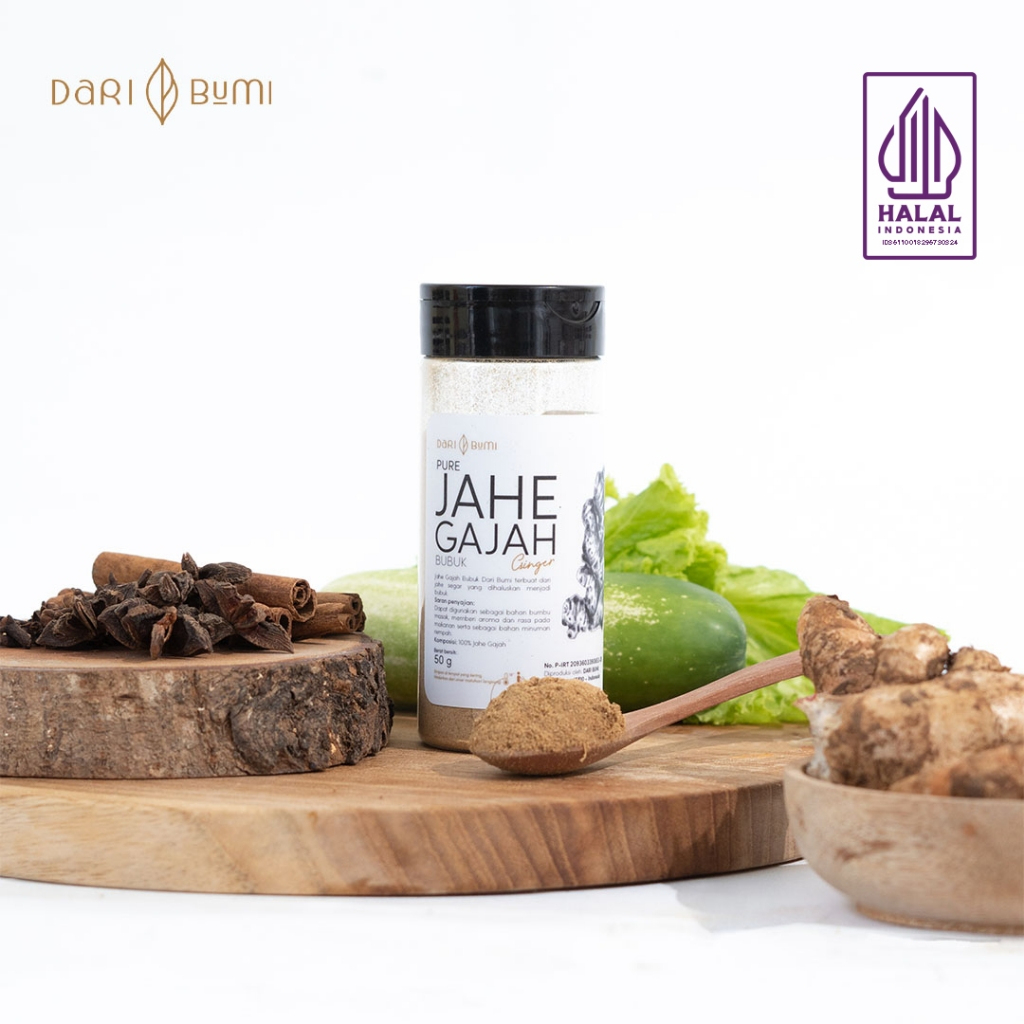

Jahe GAJAH Bubuk 50 gr Premium Dari Bumi