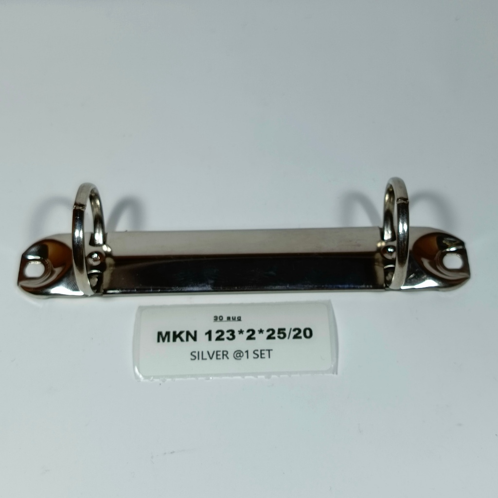 

MEKANIK BINDER 123*2*25/20 @1PCS, BINDER MEKANIK PANJANG 123mm,2 RING, DIAMETER RING 25mm, PENJUALAN PER 1 PCS