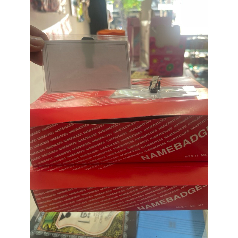 

Name tag jepit