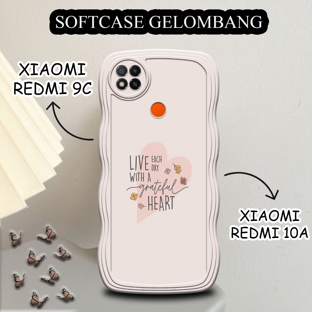 Soft Case Hp REDMI 9C - REDMI 10A - Latopiacase - Fashion Case -  Case Cewek- Case Cowok - Silicon H