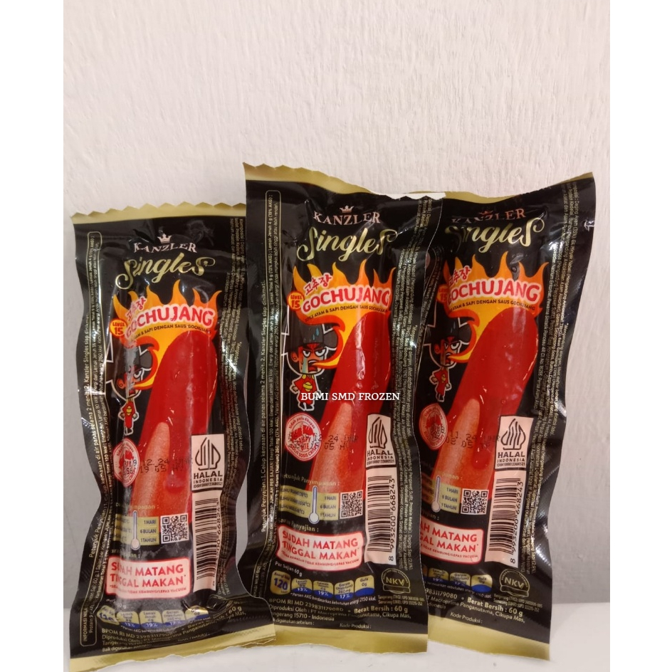 

Kanzler Singles Gochujang [ 1 PCS ] | Kanzler Sosis Gochujang