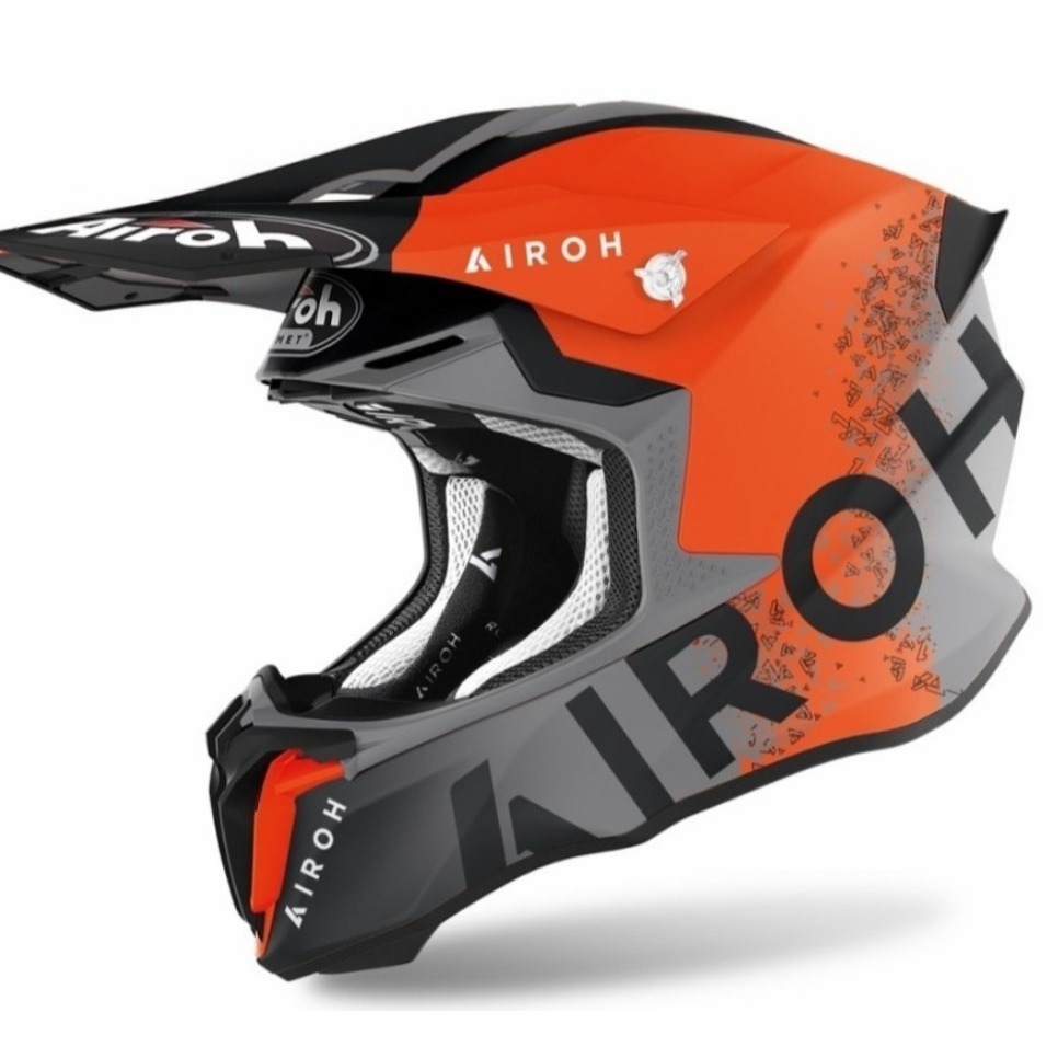 Helm AIROH Twist Cross - Orange
