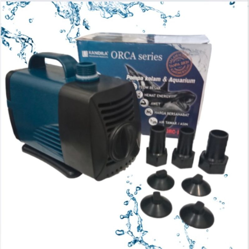KANDILA ORCA ORC 108 POMPA KOLAM AQUARIUM HIDROPONIK