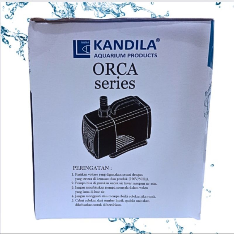 KANDILA ORCA ORC 108 POMPA KOLAM AQUARIUM HIDROPONIK