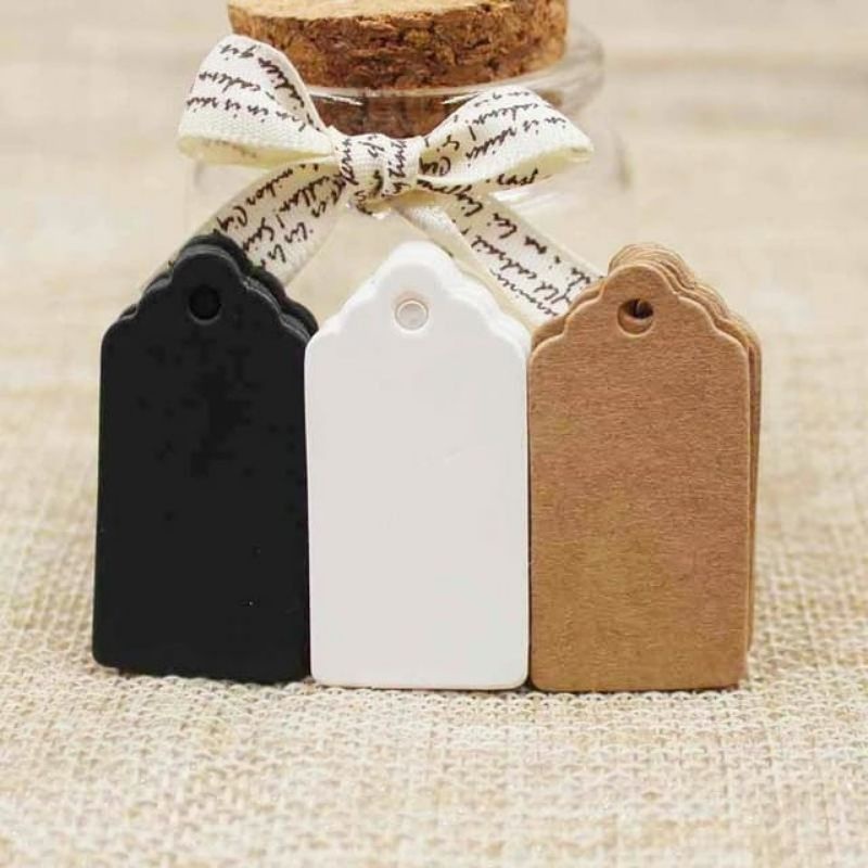 

Hangtag Polos/Hangtag Baju/Hangtag Kemasan